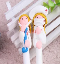 Cute Doctor Nurse Ball Ballpoint Pen for School Office Supplies Hospitals clinics gifts Pen 250pcslot6781192