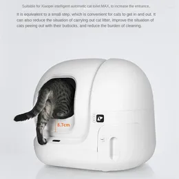 Katzentransportboxen PETKIT Intelligentes Toilettenzubehör speziell für Toiletten MAX Smart Litter Box Katzen mit erhöhter Schwelle