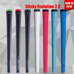 Wholesale Golf Grips IOMIC Sticky Evolution 2.3 Woods Irons Grip 10PCS With 1 Free Tap Top Qualtiy Golf Accessories Club Grip