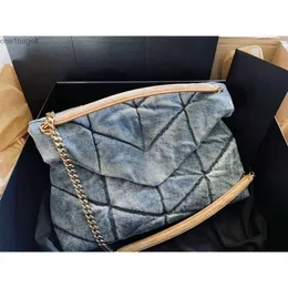 Bag Organizer Denim Blue Loulou Puffer Shoulder Crossbody Bag Designer Luxury Handbags Chain Envelope Messenger Bag Women Lady Flap Purses