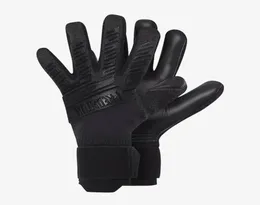 Wholeprofessional Soocer Bramkarz Rękawica Black Bramkarz Rękawiczki piłkarskie Luvas de Goleiro Man Training Lateksowe rękawiczki 9660348