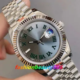 U1 TOP ST9 NOWOŚĆ JUBILEA AUTOMATYCZNY Mechaniczny Wimbledon Dila 41 mm Rozmiar męski zegarek zegarek ze stali nierdzewnej Luted Bezel Sapphire Glass