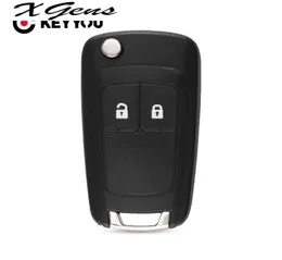 Dla Opel Vauxhall Zafira Astra Insignia Holden Flip Car Pokrywa klawisza Pokrywa FOB Case ze śrubą 2 przyciskiem zdalny Keyote Key7942566