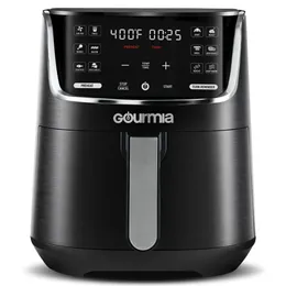 New Gourmia 4-quart digital air fryer with 12 one click presets 240220