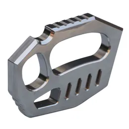 Stål 304 Finger rostfritt Tiger Heavy Hine CNC Tool Window Breaker Vuxen Självförsvar Wilderness Survival EDC Cool 217918