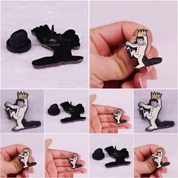 Cartoon Accessories Beast Brooch Childrens Literature Metal Badge Drop Delivery Baby Kids Maternity Products Dhr9G