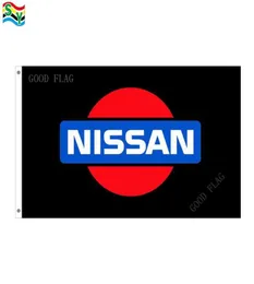 Nissan flaggor banner storlek 3x5ft 90150 cm med metall grommetoutdoor flag5783620