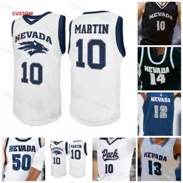 Darrion Williams Wolf Pack Basquete Jersey Personalizado Ed Mens Juventude 2 Jarod Lucas 0 Hunter Mcintosh 1 Tyler Powell 13 Kenan Blackshear Nevada Jerseys