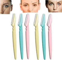 6PCS Nóż Eyebrow Kobiet Makeup Narzędzie do twarzy Lip Lip Razor Trimmer Blade Shaver Nóż narzędzie piękno Kit6679930