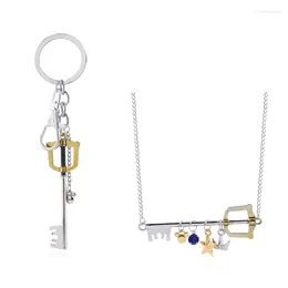 Chains Game Kingdom Heart For Key Keychain Keyblade Model Holder Metal