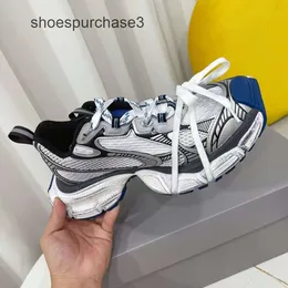 デザイナーBalencigsファッションカジュアルシューズローラースケート2024 High Edition New 3XL Nine Nine Thick Sole Made Old Dirty Dad Shoes Sports Couple同じカジュアルガーン