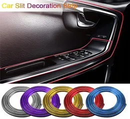 Universal Car Headlight Decoration Strip absolding carstyling accessories 5m Car Cover Trim Dashboard Distling edge edior3329863