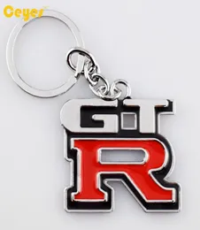 Metal Car Keyring Key Chain Badge Emblem For GTR Nissan r35 r35 1400 Modified cars Key Holder Auto Accessories Car Styling3083060