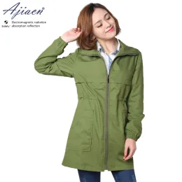 Clothing Genuine electromagnetic radiation protective daily outer coat monitoring room office antiradiation women's clothing
