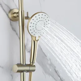 Torneiras de pia do banheiro El Copper Conjunto integrado Villa Shower Faucet Top Canopy Home