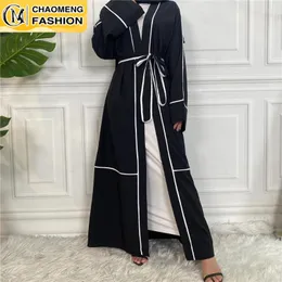 Ubranie etniczne Eid Mubarak Abaya Dubai Modna Moda Kaftan Arab Arab Turkish Islamski muzułmanin dla kobiet Majer Ropa Kimono