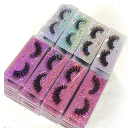 5/10/30/50/100 pieces of fluffy mint eyelashes wholesale natural long 3D fake mint eyelashes handmade fake eyelashes makeup fake eyelashes 240220