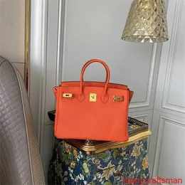 Genuine Leather Bags Trusted Luxury Handbag Live Streaming Popular Large Capacity Platinum Bag Highend Womens One Shoulder Diagonal Cross Bag Classi with LOGO HBQZ