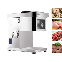 Commercial Meat Slicer Stainless Steel Meat Cutter Machine Electric Meat Slicer for Vegetable Pork Lamb