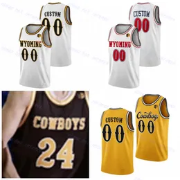 Jersey Cowboys Jake Kyman Nate Barnhart 20 Ethan Anderson 21 Noah Reynolds 22 Kenny Foster Wyoming Basketball Jerseys Custom Ed Mens Youth