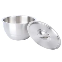 Dinnerware Sets 1Pc Stainless Steel Bowl Steamed Egg Household Ramen Kitchenware