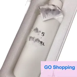 Quatily modna Unisex Water Bottle Wysoki wygląd silikonowy kubek wodny przezroczysty proste krystaliczne naczynia napoje