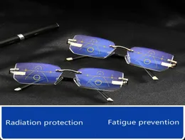 Progresywne wieloogniskowe wieloogniskowe okulary odczytu wielorakusowe przejściowe mężczyźni okulary hiperopia presbyopia reade3110346