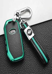 Soft TPU Cover Cage Pocket Shell For Kia Sportage Ceed Sorento Cerato Forte 2018 2019 Smart Key Case Akcesoria 3808696