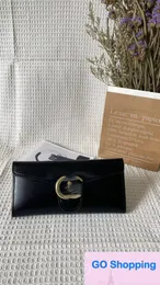 Plånbok casual pu läder multifunktionell anti-stöld blixtlås med en enda dragning ny trefaldig plånböcker presentförpackning grossist