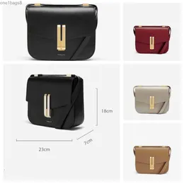 Shoulder Bags Shoulder Bags Cosmetic Bags Cases Demellier British Minority Tofu Bag Womens 2022 New Fashion Leather One Shoulder Cross Body Sma Dxqr