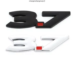 3D Logam 37 Logo Mobil Stiker Lencana Auto Emblem Bagasi Stiker untuk 37 Infiniti Q50 Q50S Q50L G37 Q30 QX60 q70 G25 QX70 FX35 F3603552