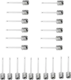 Ball Iation Needle Stainless Steel Air Pump Needles With - Ideal For Blowing Up Football, Basketball, Volleyball, And All Other Sports Balls (22 Pack)