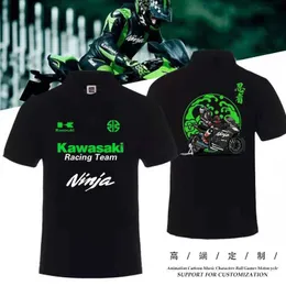 Erkek Tişörtleri F1 Yarış Takımı Kısa Kollu Polo Gömlek Takımı 21 Yeni Yarış Takım Çalışanı Takım Gevşek Yarım Kollu T-Shirt Üstü Erkek ve Kadınlar Dgyg