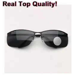 sell Sunglasses Mens Polarized Rectangle Coating Driving Mirror Women Fashion Polarized G15 Glass Lens Sunglass UVA UVB1158764
