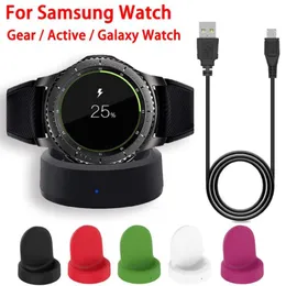 Uhrenarmbänder Drahtlose Schnellladestation für Galaxy 46mm 42mm Ladekabel Charge Gear S3 S2 Active285l