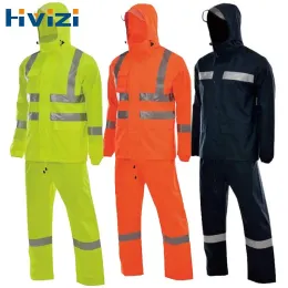 Roupas capa de chuva calças moda respirável das mulheres dos homens casaco de chuva ao ar livre à prova dwaterproof água engrenagem da motocicleta com capuz rainsuit