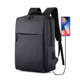 Waterproof Usb Business Laptop Backpack Fashion Polyester School Travel Bag 79 30 80