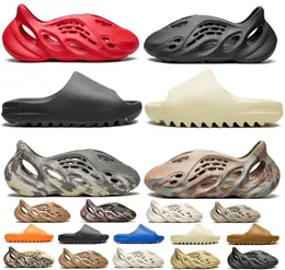 Slides Runner Designer-Sandalen, Hausschuhe, Designer-Hausschuhe, Herren-Damen-Knochen-Sandalen, Triple-Schwarz-Weiß-Harz-Muster, Onyx-Hausschuhe