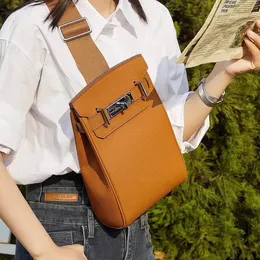 Yeni togo deri çapraz vücut çantası erkek ve kadınlar hac bir dos yumuşak gerçek deri messenger göğüs çantaları lüks tasarımcı flep cüzdanlar ve el çantası omuz çantası seyahat sırt çantası