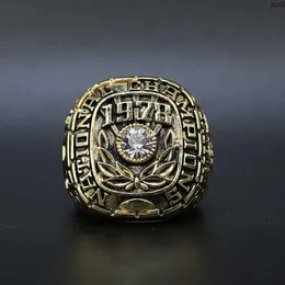 Anéis de banda Anel do campeonato da maré vermelha do Alabama NCAA 1978