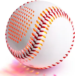 Lyser upp baseball, lysande i mörkret, ger den perfekta basebollgåvan för pojkar, flickor, vuxna och basebollfans. LED -laddningsbar baseball