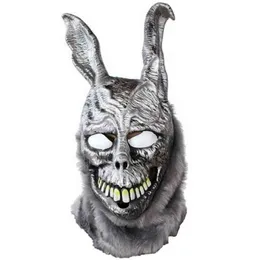 Movie Donnie Darko Frank evil rabbit Mask Halloween party Cosplay props latex full face mask L2207112458