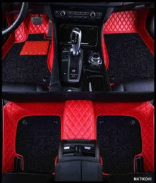 Matikohi CustomCar Floor Maty dla Hyundai Santa Fe Getz Tucson IX25 IX35 Creta Elantra Kona i30 Wszystkie modele maty samochodowe Akcesoria W26795412