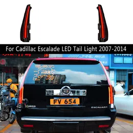 Rear Lamp Auto Parts Taillight Assembly For Cadillac Escalade LED Tail Light 07-14 Brake Reverse Parking Running Light Streamer Turn Signal