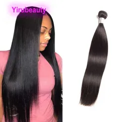 브라질 인간의 머리카락 확장 장관 긴 인치 3040 인치 비 처리되지 않은 remy hair wefts 똑바로 38 36 34inch9032741