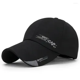 Top kapakları yaz sporları kapak erkek şapkası balık açık moda çizgisi beyzbol uzun vizör ağzı gölge snapback güneş kemik gorras