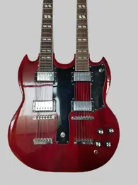 ファクトリーベスト6ストリング12ストリングダブルネックエレクトリックギターダブルネックギター、JP EDS1275、高品質ギター2589