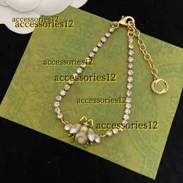 Braccialetti con ciondoli Braccialetti di design Braccialetti con api da donna Orecchini con ciondoli G per uomo Catene di api Braccialetti con diamanti Tendenza moda Gioielli classici 2024