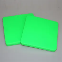 High quality Largest Silicone Pizza Concentrate silicone wax container 200ml Square Container Wax Jars Dishes Mats Dab Dabber Tool275U