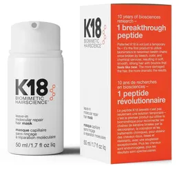 K18 50ML الإصلاح الجزيئي إصلاح قناع الشعر الأضرار استعادة الشعر الناعم إصلاح عميق لعلاج كيراتين فروة الرأس
